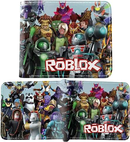 FYDZBSL Roblox Billetera Carteras Anime De Dibujos Niños Animados Cartera De Cuero Regalos para Fanáticos del Juego De Billetera,Plegable De Cuero PU De Moda Negra Titular De La Tarjeta(D) FYDZBSL Roblox Billetera Carteras Anime De Dibujos Niños Animados Cartera De Cuero Regalos para Fanáticos del Juego De Billetera,Plegable De Cuero PU De Moda Negra Titular De La Tarjeta(D)