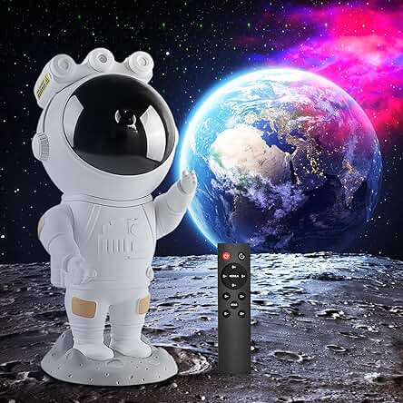 GEEKHAVE Lámpara Proyector Astronauta Galaxia, Luz Nocturna con Nebulosa, Temporizador y Mando a Distancia, Lámpara Estrellada para Dormitorio y Proyector de Techo, Regalos para Niños y Adultos GEEKHAVE Lámpara Proyector Astronauta Galaxia, Luz Nocturna con Nebulosa, Temporizador y Mando a Distancia, Lámpara Estrellada para Dormitorio y Proyector de Techo, Regalos para Niños y Adultos