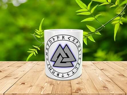 Genérico Taza Walhalla - Ideal para Regalar a todo Amante de la Mitologóa Nórdica. Genérico Taza Walhalla - Ideal para Regalar a todo Amante de la Mitologóa Nórdica.
