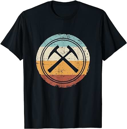 Geología Retro Vintage, Geología, Regalo de Geología Camiseta
