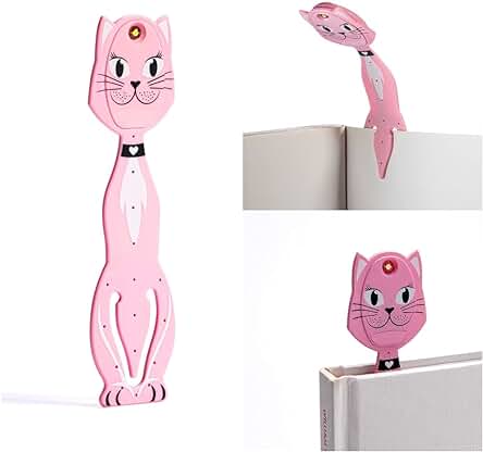 Gifts for Readers & Writers Luz de Lectura Flexilight Pal | Marcador y Luz de Lectura 2 en 1 | Lámpara LED con Clip | Luz de Libro para Leer para Niños, Adultos | Accesorios Libros | Regalo Lectores