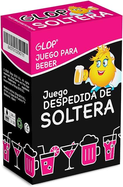 Glop Despedida de Soltera - Juegos para Despedida de Soltera - Juego para Beber - Ideas Originales para la Fiesta de la Novia - Bride to Be