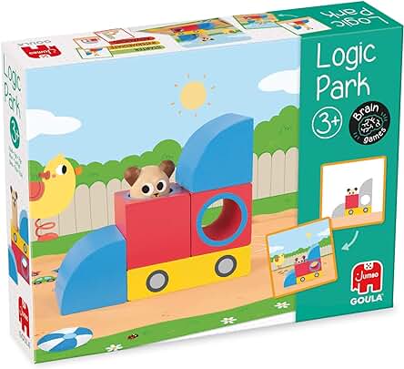Goula - Logic park Juguete Educativo de Orientación Espacial para Niños a Partir de 3 Años