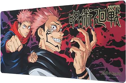 Grupo Erik Alfombrilla Ratón Jujutsu Kaisen - Alfombrilla Gaming Anime - Mousepad XXL / Alfombrilla XXL - Alfombrilla Escritorio - Tapete Escritorio - Alfombrilla Ratón Ideal Accesorio Gamer