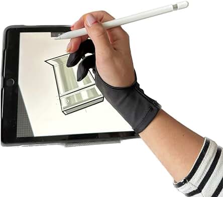 Guante para Tableta Gráfica, Accesorios para Tablet, Dibujo Digital, Diseño Gráfico. Guante para Tableta Gráfica, Accesorios para Tablet, Dibujo Digital, Diseño Gráfico.