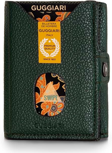 GUGGIARI Zen® Cartera Hombre Cuero de Calidad –Cartera Suave con Monedero, Billetera y Tarjetero - Billeteras para Hombre, Cartera RFID Antirrobo - Carteras para Hombre, Billetera Hombre-Bosco GUGGIARI Zen® Cartera Hombre Cuero de Calidad –Cartera Suave con Monedero, Billetera y Tarjetero - Billeteras para Hombre, Cartera RFID Antirrobo - Carteras para Hombre, Billetera Hombre-Bosco