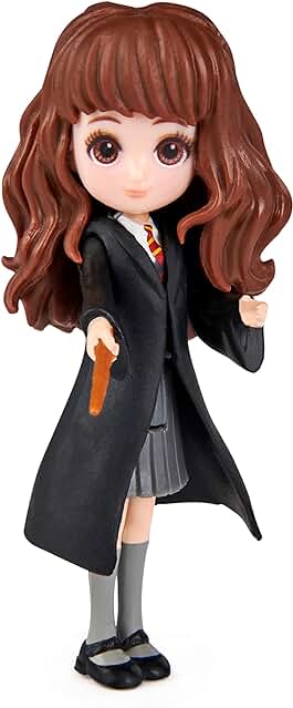 HARRY POTTER-WIZARDING WORLD - MUÑECA HERMIONE GRANGER 8 CM - Figura Hermione Articulada con Varita y Uniforme Hogwarts - 6062062 - Juguetes Niños 5 Años + HARRY POTTER-WIZARDING WORLD - MUÑECA HERMIONE GRANGER 8 CM - Figura Hermione Articulada con Varita y Uniforme Hogwarts - 6062062 - Juguetes Niños 5 Años +