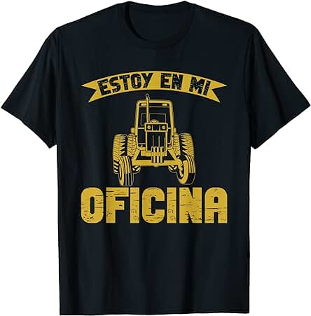 Hombre Tractor Tractorista Estoy En Mi Oficina Agricultor Camiseta Hombre Tractor Tractorista Estoy En Mi Oficina Agricultor Camiseta