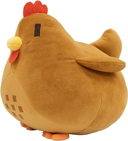 IRAS 20Cm Stardew Valley Juego De Peluche Kawaii Stardew Valley Brown Chicken Plush Toy Soft Chicken Animal Plush Doll Lindo Regalo para Niños