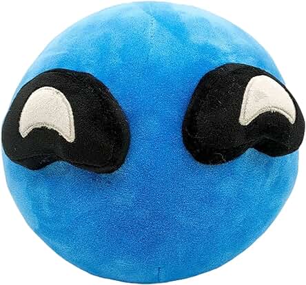 IRAS Stardew Valley Ojos Azules Peluche Juego De Muñeca Juguete De Peluche Stardew Valley Junimo Peluche Juguete Suave De Dibujos Animados Almohada Muñeca Lindo Regalo para Niños 17Cm