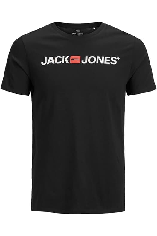 Jack & Jones Jjecorp Logo tee SS Crew Neck Noos PS Camiseta Cuello Redondo para Hombre