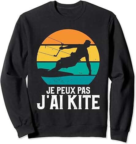 Je Peux Pas J'ai Kite - Kitesurf Regalo para Kitesurfer Sudadera