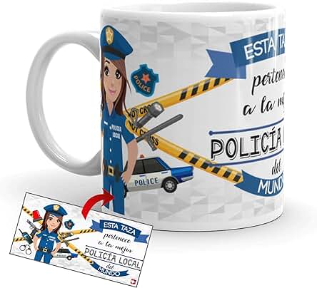 Kembilove Taza de Café de la Mejor Policía Local del Mundo – Taza de Desayuno para la Oficina – Taza de Café y Té para Profesionales – Taza de Cerámica Impresa – Tazas Profesiones Policías Locales Kembilove Taza de Café de la Mejor Policía Local del Mundo – Taza de Desayuno para la Oficina – Taza de Café y Té para Profesionales – Taza de Cerámica Impresa – Tazas Profesiones Policías Locales