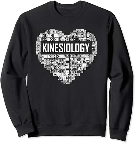 Kinesiología Regalo de Corazón Kinesiólogo Terapeuta Regalos Sudadera