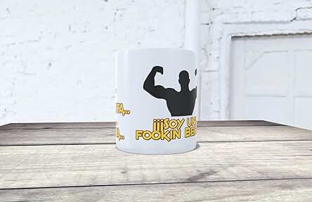 La Huella Taza Personalizada Panza Mileurista. Ideal para Todos los Emprendedores con Sentido del Humor.