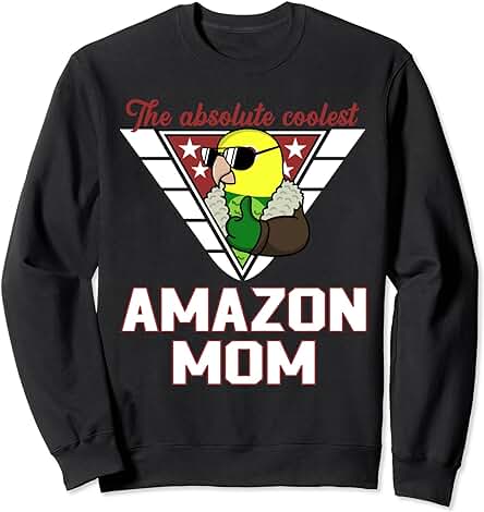 La Mejor Mamá de loro de Amazon I Double Yellow-headed Amazon Sudadera