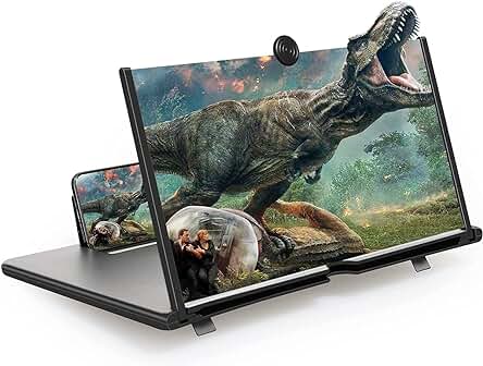 LAC Lupa de Pantalla de Teléfono Móvil 12" | Amplificador de Pantalla para Movil Regalo Dia del Padre | Lupa Movil Regalos Originales para Hombre Cumpleaños | Regalo Hombre | Ampliador Pantalla Movil