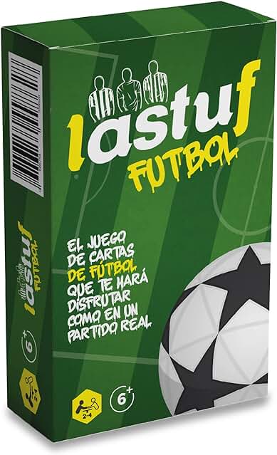 LASTUF Juego de Futbol Niños - Juego de Cartas Familiar De Mesa - Regalo Niña Niño - Muy Divertido y Entretenido - Portable de Viaje - para 6 7 8 9 10 11 12 Años