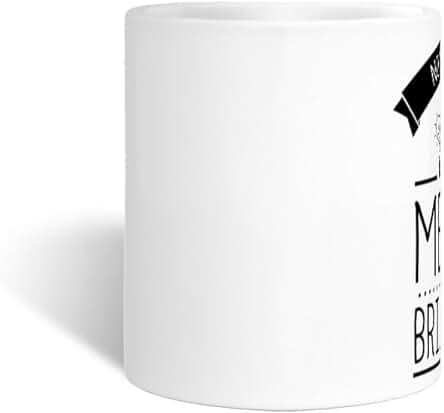 Latostadora Taza Divertida para Regalar No Soy Calvo, Tengo Una Mente Brillante - Tazas de Café Grandes, Graciosas, Bonitas para el Desayuno - Regalos Originales - 325 mL - ref. 5520591