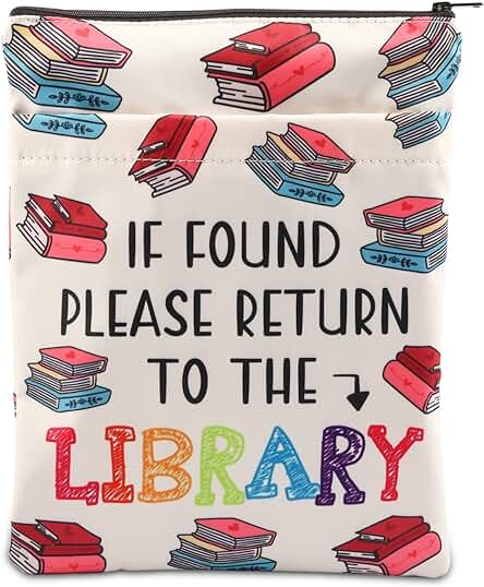 Librarian - Funda de Libro para Bibliotecario, por Favor Regrese a la Biblioteca, Protector de Libros, Regalo de Biblioteca, saco de Libro (bibliotecario -B) Librarian - Funda de Libro para Bibliotecario, por Favor Regrese a la Biblioteca, Protector de Libros, Regalo de Biblioteca, saco de Libro (bibliotecario -B)