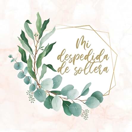 Libro de Visitas Despedida de Soltera: de Firmas para Dedicatorias y Recuerdos de Invitados a la Fiesta. Idea de Regalo para la Novia. Detalle, Accesorio, Decoración. Guest Book Español