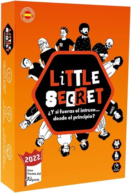 Little Secret - Juegos de Mesa - Gran Premio del Juego 2022 - Juegos de Palabras, Misterio, Creatividad y Diversión - Juego con Amigos y Familia - Adultos y Chic@s