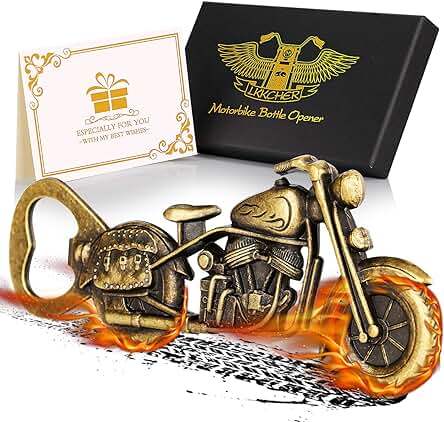 LKKCHER Abridor de Botellas Vintage para Motocicleta, Regalos Originales para Hombre, Regalos Cerveza, Ideas Regalos de moto para Hombres, Regalos para Hombre Cumpleaños, Regalos Navidad Originales LKKCHER Abridor de Botellas Vintage para Motocicleta, Regalos Originales para Hombre, Regalos Cerveza, Ideas Regalos de moto para Hombres, Regalos para Hombre Cumpleaños, Regalos Navidad Originales