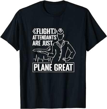 Los Asistentes de Vuelo Vintage son solo un gran Regalo de Administrador Camiseta