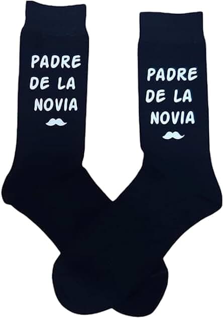 Los Eventos de la Tata. Calcetines Divertidos para Boda - Regalos boda para Invitados - Calcetines Originales Hombre