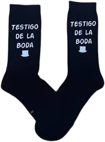 Los Eventos de la Tata. Calcetines Divertidos para Boda - Regalos boda para Invitados - Calcetines Originales Hombre