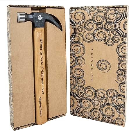 Martillo Personalizado Regalos Originales para Hombre Navidad dia del Padre e hijo Cumpleaños de papa Abuelos Novio