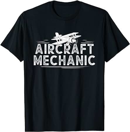 Mecánico de Aviones – Aviación Mecánica Aviación Traje Regalo Camiseta