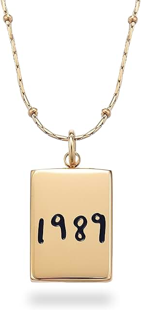 Melix HOME Taylor Merch Swift - Collar con Texto en Inglés "I love T.S. Swiftie", Regalos para Fanáticos, Adolescentes, Niñas, Hijas, Mujeres, Lindo Collar para Swiftie