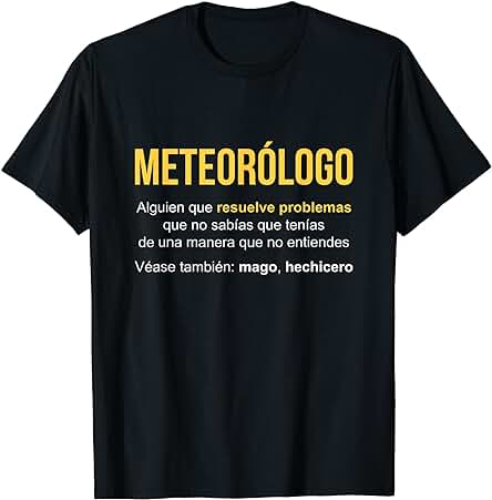 Meteorólogo Definición | Regalo Meteorólogo Camiseta Meteorólogo Definición | Regalo Meteorólogo Camiseta
