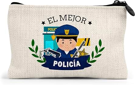 Monedero el Mejor Policía del Mundo Regalo Original Policias Personalizado Monedero el Mejor Policía del Mundo Regalo Original Policias Personalizado