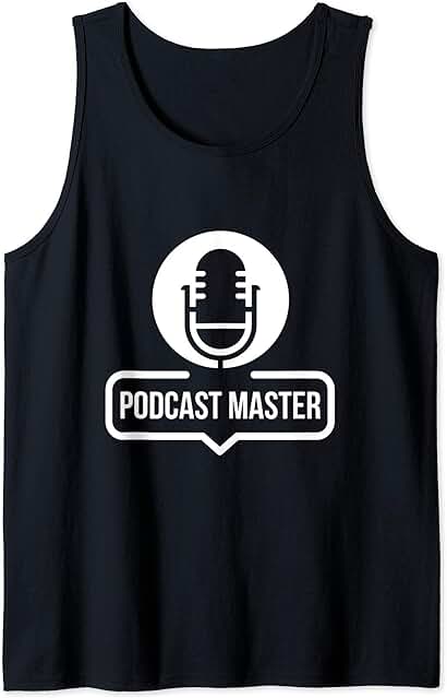 Mostrar Podcast Equipo USB Mezclador App para Podcasters Camiseta sin Mangas