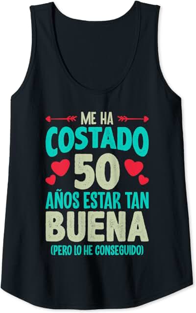 Mujer Me Ha Costado 50 Años Regalo 50 Cumpleaños 1970 Para Ella Camiseta sin Mangas