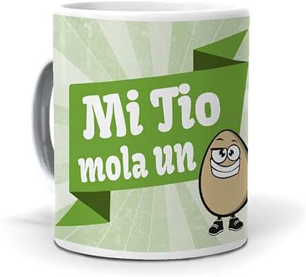 Mundohuevo Taza Mi tio mola un Huevo Version