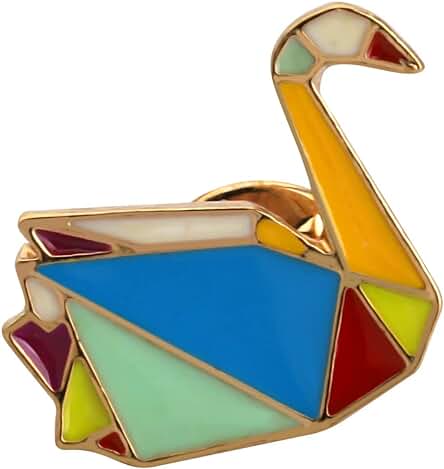 MYSOMY Origami Bunny Pin Origami Animal Pin Pin Conejo Esmalte Conejo Broche Conejo Joyería Conejito Regalo para los Amantes del Conejito Propietarios MYSOMY Origami Bunny Pin Origami Animal Pin Pin Conejo Esmalte Conejo Broche Conejo Joyería Conejito Regalo para los Amantes del Conejito Propietarios