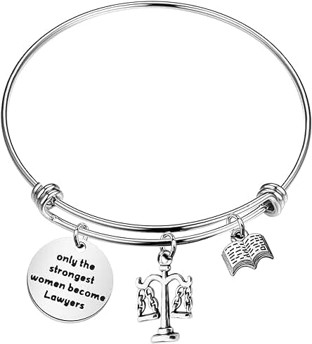MYSOMY Pulsera Divertida para Abogados Regalos para Abogados Regalos de Agradecimiento para Abogados Regalos de Graduación