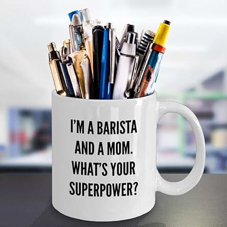 NA La Mejor Taza de Café de la Mamá del Barista & Acirc; & Euro; Regalo Divertido para Barista Professional Mummy & Acirc; & Euro; Navidad Día de la Madre Idea de Regalo Barista Profe NA La Mejor Taza de Café de la Mamá del Barista & Acirc; & Euro; Regalo Divertido para Barista Professional Mummy & Acirc; & Euro; Navidad Día de la Madre Idea de Regalo Barista Profe