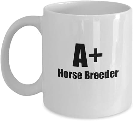 NA Taza de Café - Criador de Caballos A + - Gran Regalo para su Compañero de Trabajo Favorito, Amigos, Familia, Jefe, Empleado NA Taza de Café - Criador de Caballos A + - Gran Regalo para su Compañero de Trabajo Favorito, Amigos, Familia, Jefe, Empleado