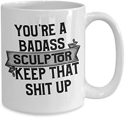 NA Taza de Escultor/escultor Rudo/escultor, Escultura, Regalos de Escultor, Regalo para Escultor, Escultor Divertido