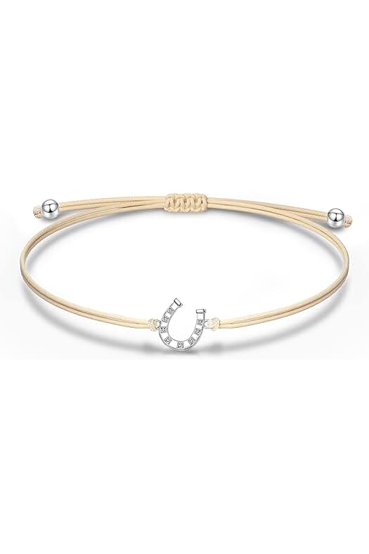 NINAWISH Pulsera de Plata de ley para Mujer, Pulsera de Amistad, Pulsera de Tobillo, Regalos de Joyería para Mujer, Regalos de Amistad para Chica, con Caja de Joyería