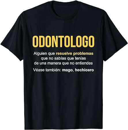 Odontologo Definición | Regalo Odontologo Camiseta