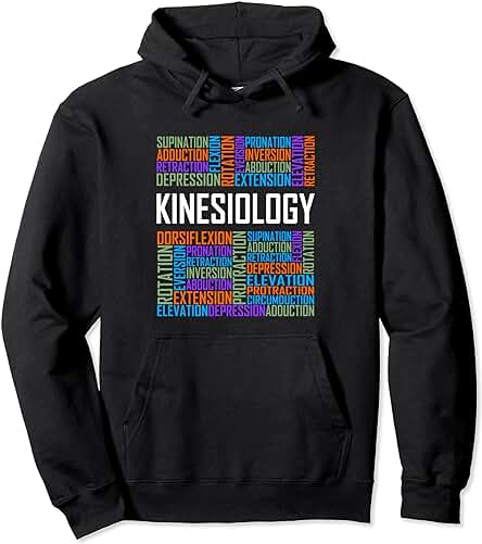 Palabras de Kinesiología Regalo de Kinesiólogo Regalos de Sudadera con Capucha