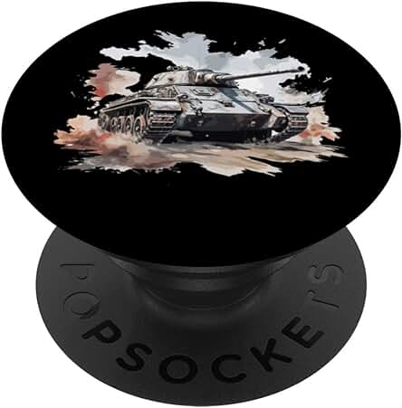 Panzerkampfwagen Legendario: Historia Militar Alemana PopSockets PopGrip Intercambiable