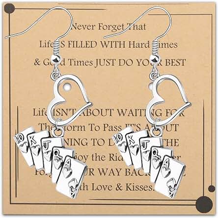 Pendientes de Pieza de Ajedrez, Regalos para Jugadores de Ajedrez, Joyería de Ajedrez para Niñas y Mujeres, Regalos para
