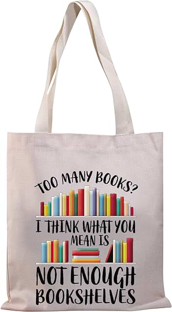 PLITI Bolsa de mano para Amantes de los Libros para Mujer, Bibliotecaria, Regalo de Bibliotecaria, club de Lectura, Bolsa de Hombro Reutilizable, Regalo Divertido de Biblioteca PLITI Bolsa de mano para Amantes de los Libros para Mujer, Bibliotecaria, Regalo de Bibliotecaria, club de Lectura, Bolsa de Hombro Reutilizable, Regalo Divertido de Biblioteca