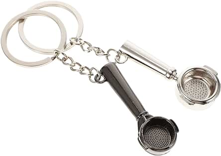 PRETYZOOM 2 Unids Café Serie Llavero de Aleación de zinc Llavero de Cuchara Encantos Bolso Colgantes Novedad Bolso de los Encantos en Miniatura Barista Regalo para Hombres Mujeres Especialmente Amante PRETYZOOM 2 Unids Café Serie Llavero de Aleación de zinc Llavero de Cuchara Encantos Bolso Colgantes Novedad Bolso de los Encantos en Miniatura Barista Regalo para Hombres Mujeres Especialmente Amante